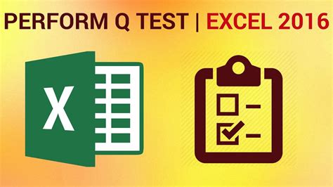 how to q test|q test excel.